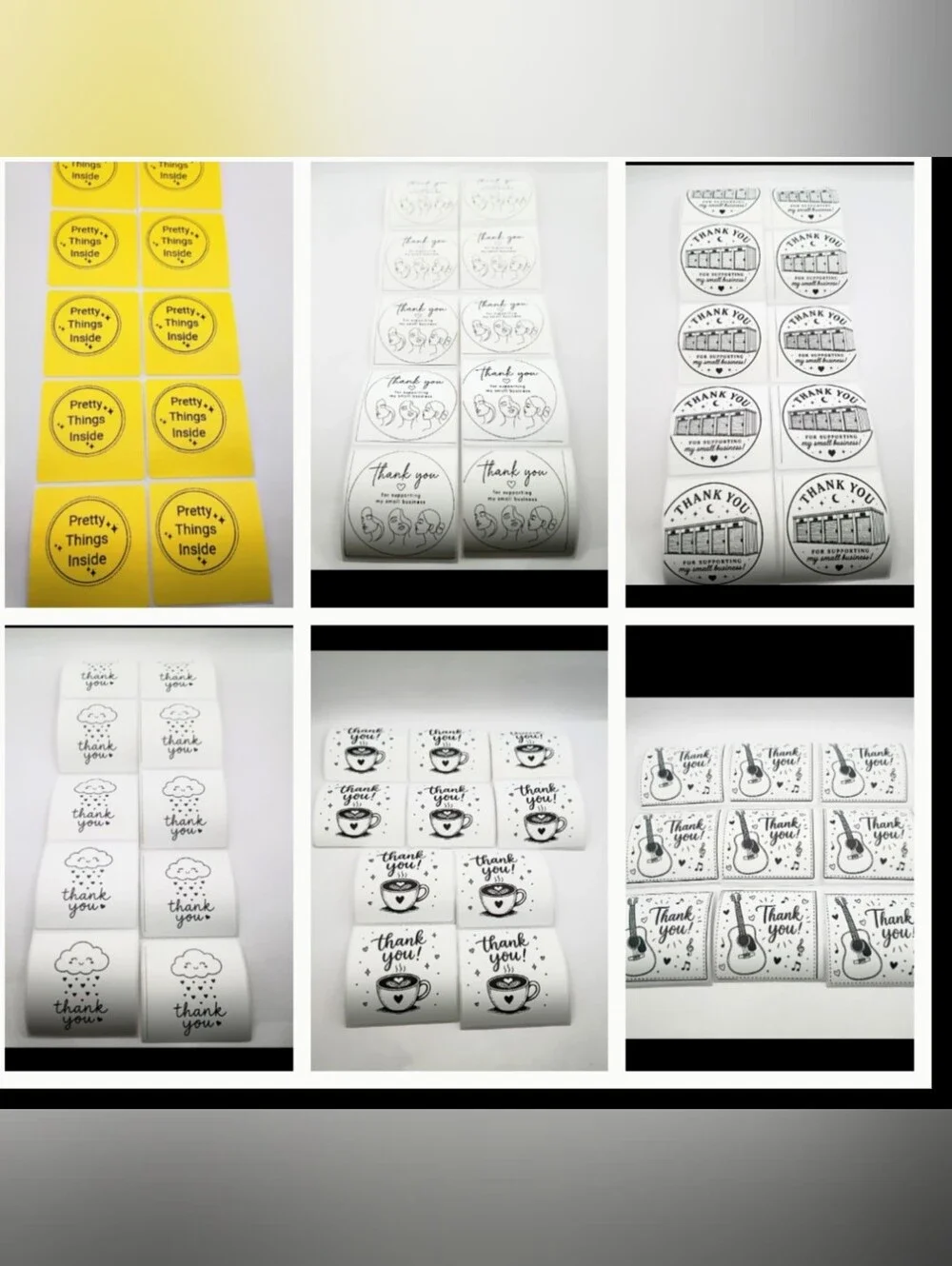 Thank You Stickers
